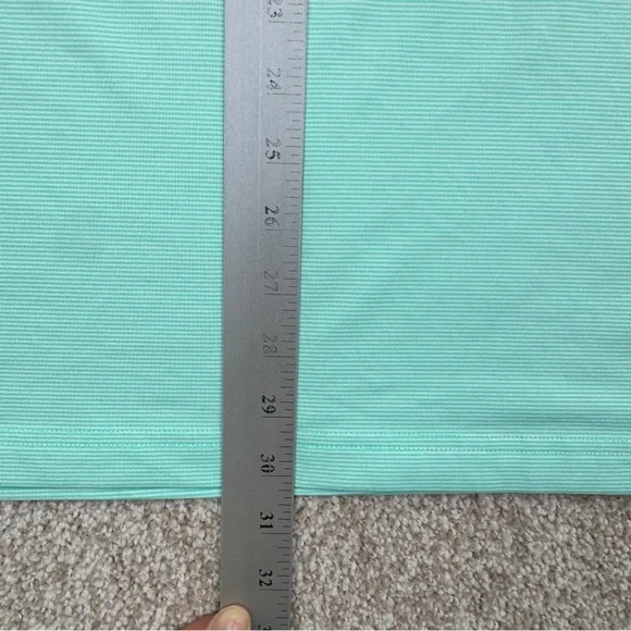 Callaway Opti Dri Green Striped Golf Polo Shirt Mens size Large Short Sleeve - Picture 9 of 12